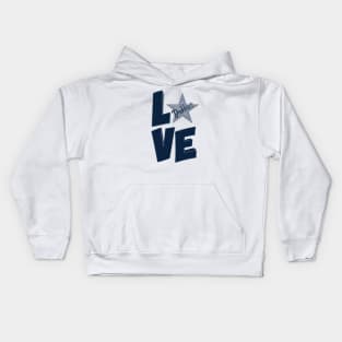 Love Dallas Cowboys Kids Hoodie